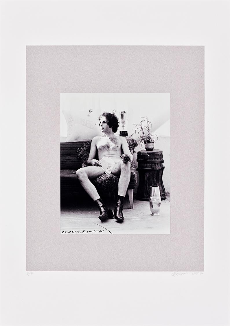 Christian Ludwig Attersee, Attersee der Schwindelprinz. Ein Glaubt, ein Schoss (7-teiliger Foto…