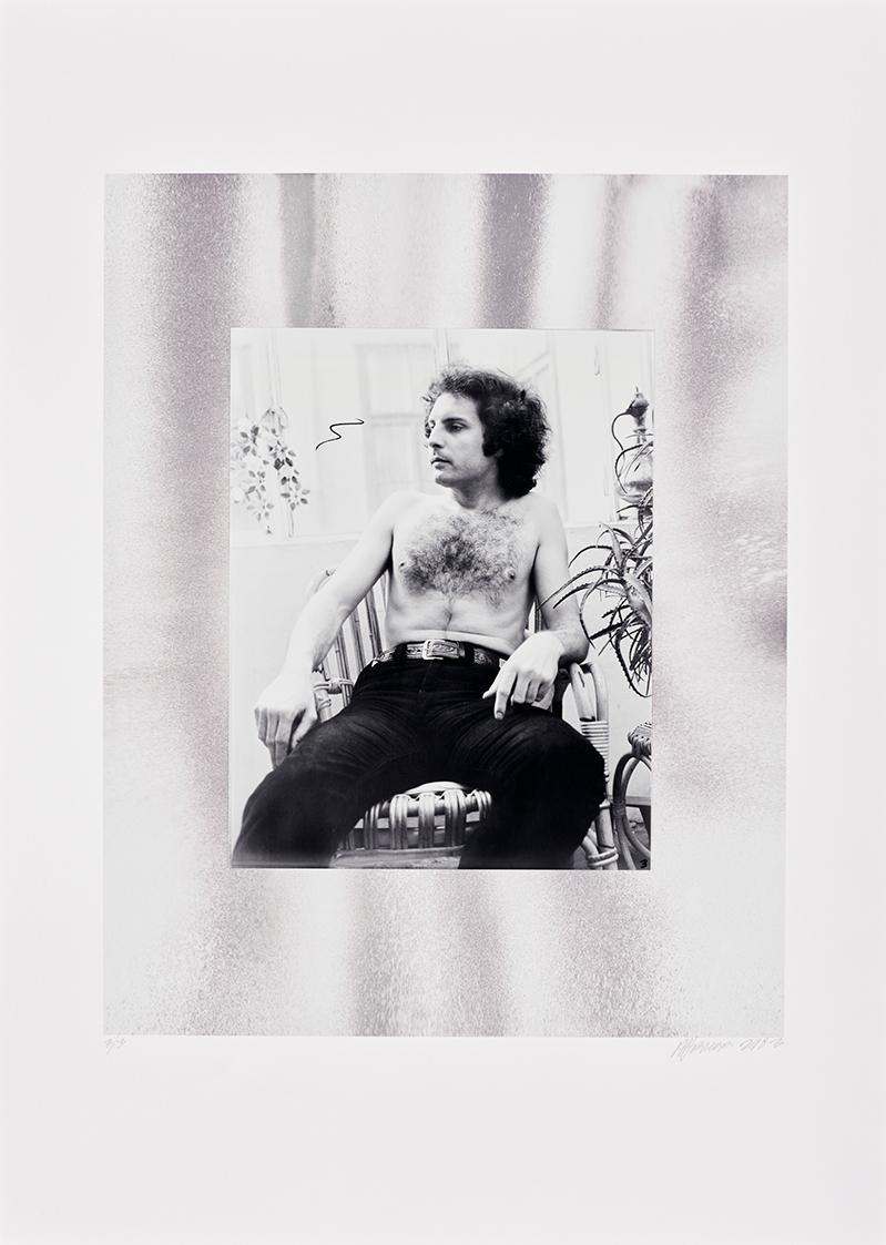Christian Ludwig Attersee, Strichvögel Nr. 3 (5-teiliger Fotozyklus), 1971/2003, Foto: 30 × 23,…