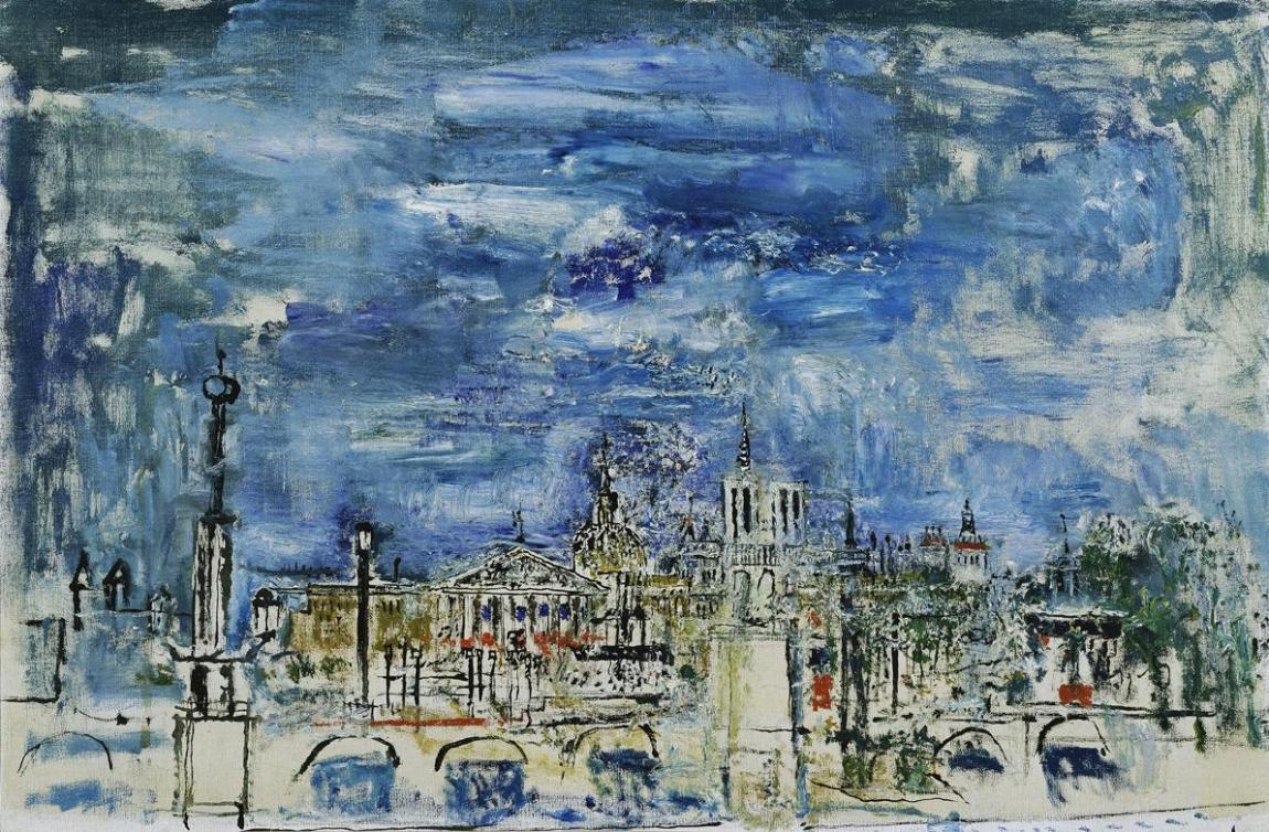 Wilhelm Thöny, Paris, Place de la Concorde, um 1935, Öl auf Leinwand, 60 x 92 cm, Belvedere, Wi ...