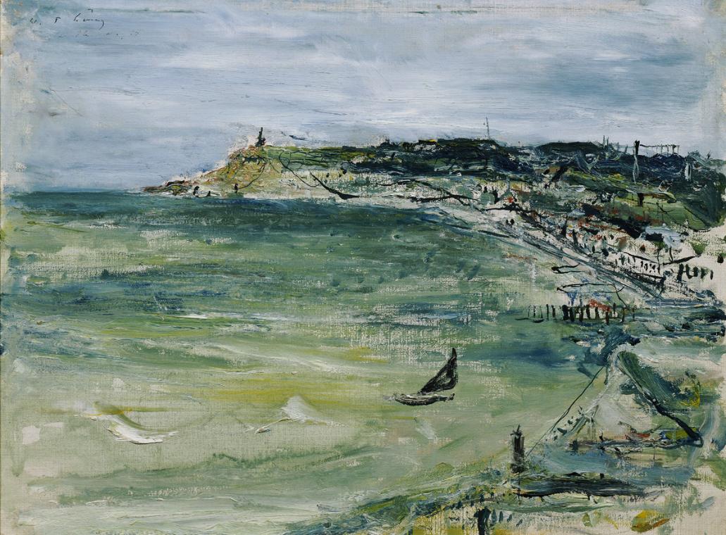 Wilhelm Thöny, Le Havre, 1935-1937, Öl auf Leinwand, 36 x 47 cm, Belvedere, Wien, Inv.-Nr. 5830