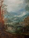 Johann Jakob Hartmann, Landschaft mit Festgesellschaft, undatiert, Öl auf Holz, 78 x 113 cm, Be…