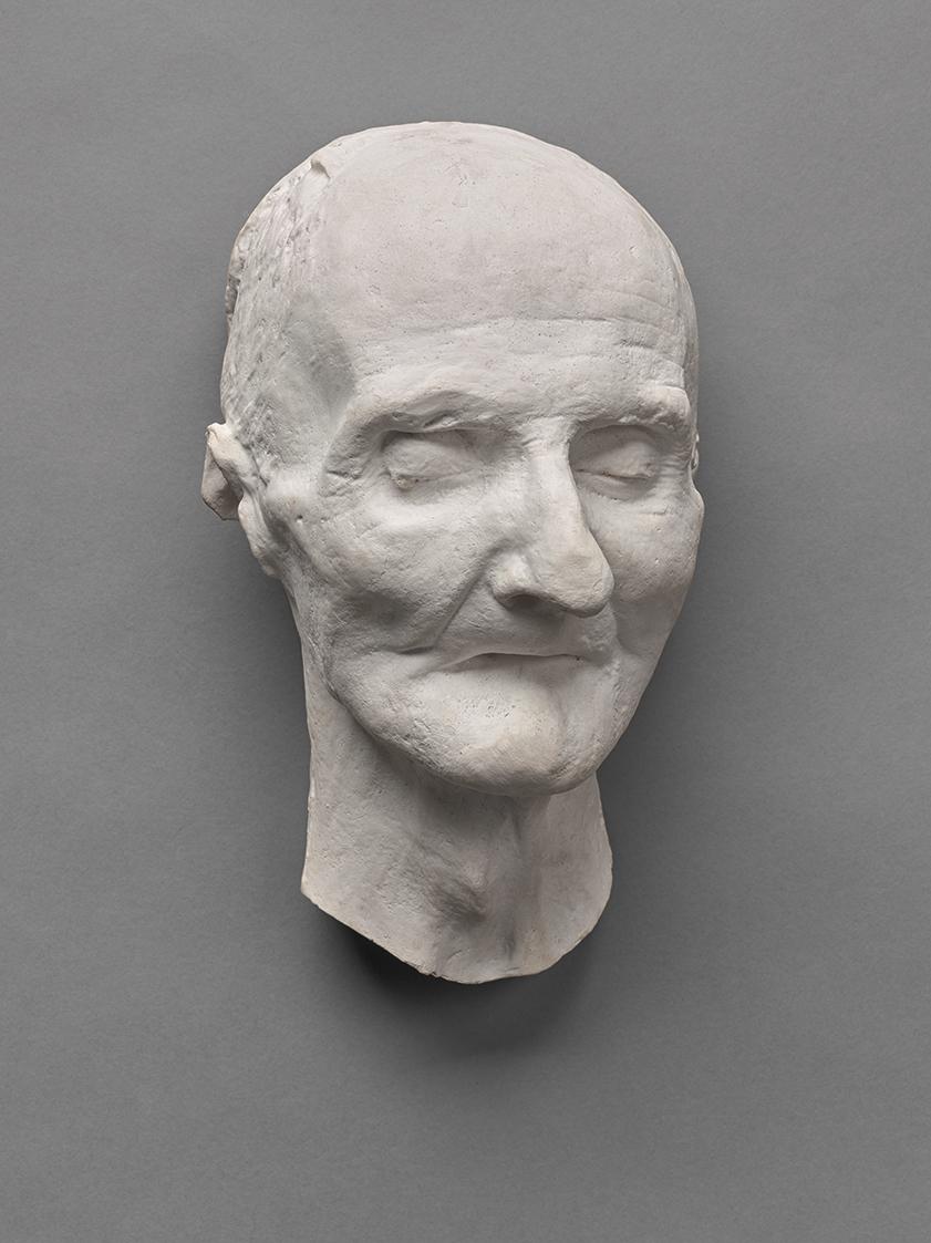 Totenmaske von Natalie Ambrosi (1851-1938), der Mutter des Künstlers