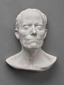 Anton Sandig, Totenmaske Gustav Mahler, undatiert (1911), Gips, 34 x 28 x 16,5 cm, Belvedere, W ...