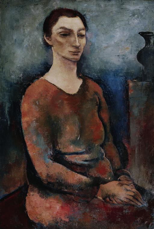 Joseph Floch, Nelly Hammerschlag, um 1923/1925, Öl auf Leinwand, 97 x 65,5 cm, Belvedere, Wien,…
