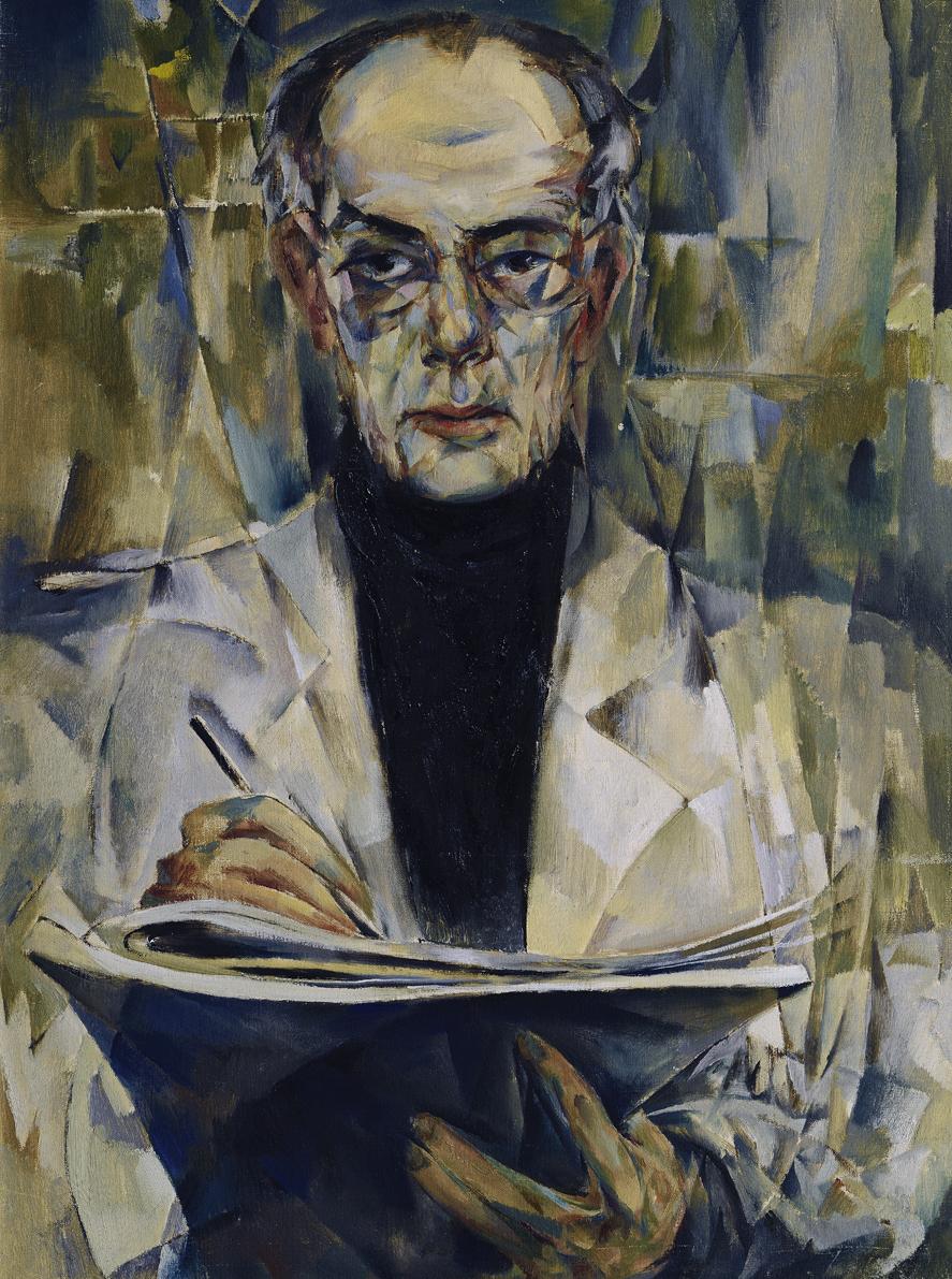 George Mayer-Marton, Selbstporträt, 1951, Öl auf Leinwand, 68,5 x 51 cm, Belvedere, Wien, Inv.-…