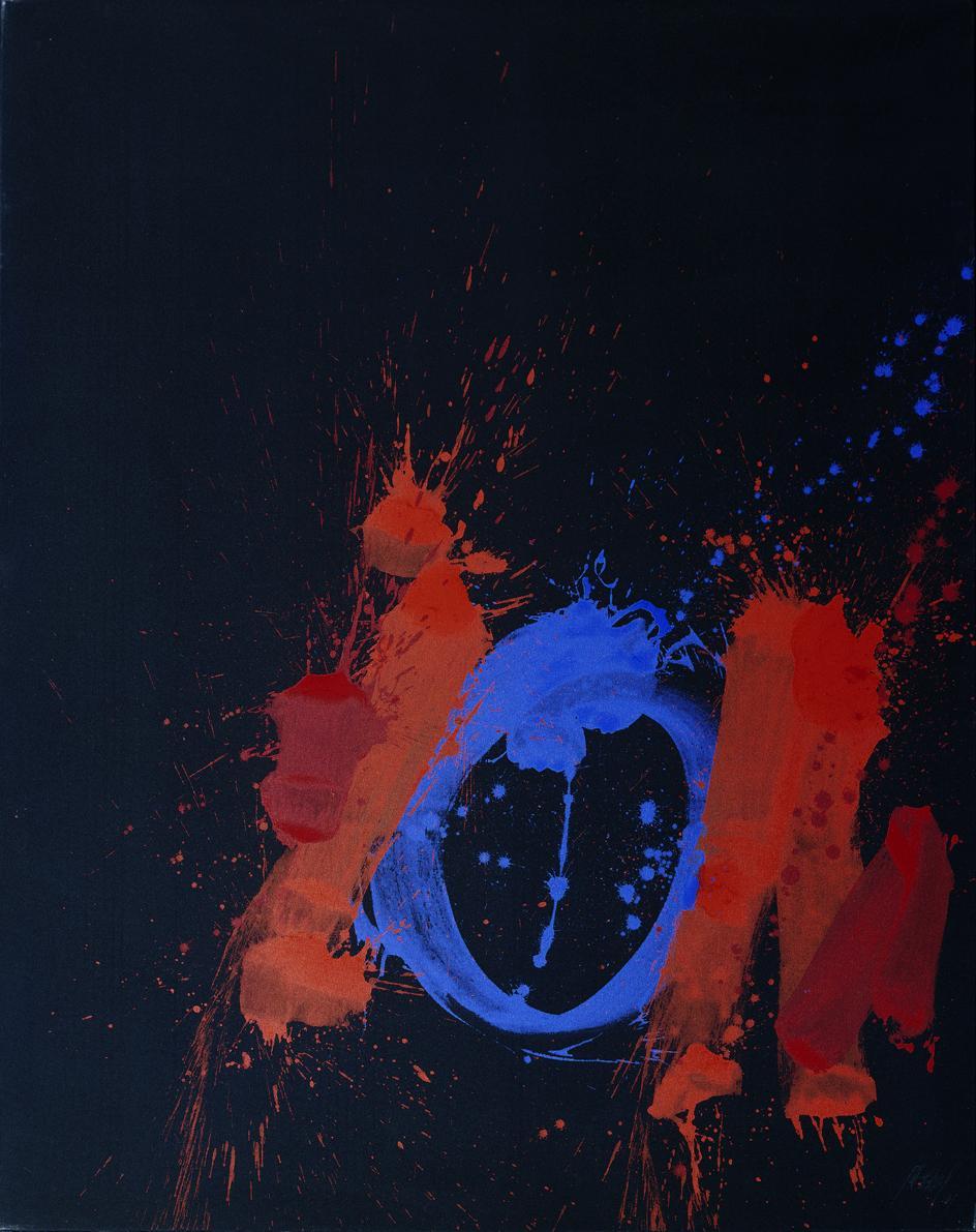 Markus Prachensky, California Revisited 18, 2001, Acryl auf Leinwand, 165 x 130 cm, Belvedere, …