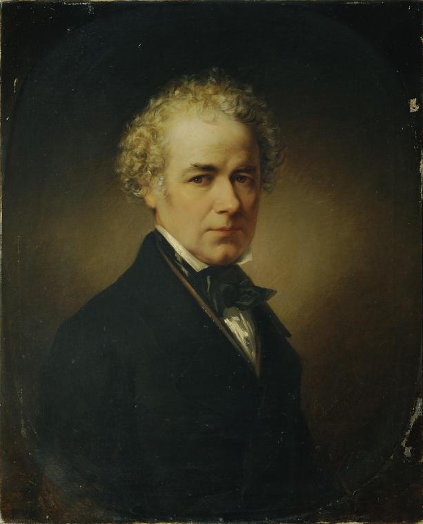 Eduard Ender, Der Maler Johann Ender, 1854, Öl auf Leinwand, 73,5 x 59,5 cm, Belvedere, Wien, I…