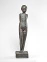 Anna Mahler, Childgirl, vor 1965, Bronze, 79,5 × 19 × 18 cm, Artothek des Bundes, Dauerleihgabe ...