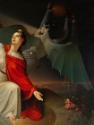 Leopold Bucher, Austria und die Cholera, 1835, Öl auf Leinwand, 158,5 x 190 cm, Belvedere, Wien…
