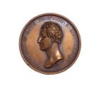 I. D. Boehm, Medaille auf Klemens Wenzel Lothar von Metternich, 1835, Metall, D: 4,3 cm, Belved…