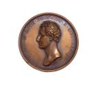 I. D. Boehm, Medaille auf Klemens Wenzel Lothar von Metternich, 1835, Metall, D: 4,3 cm, Belved ...