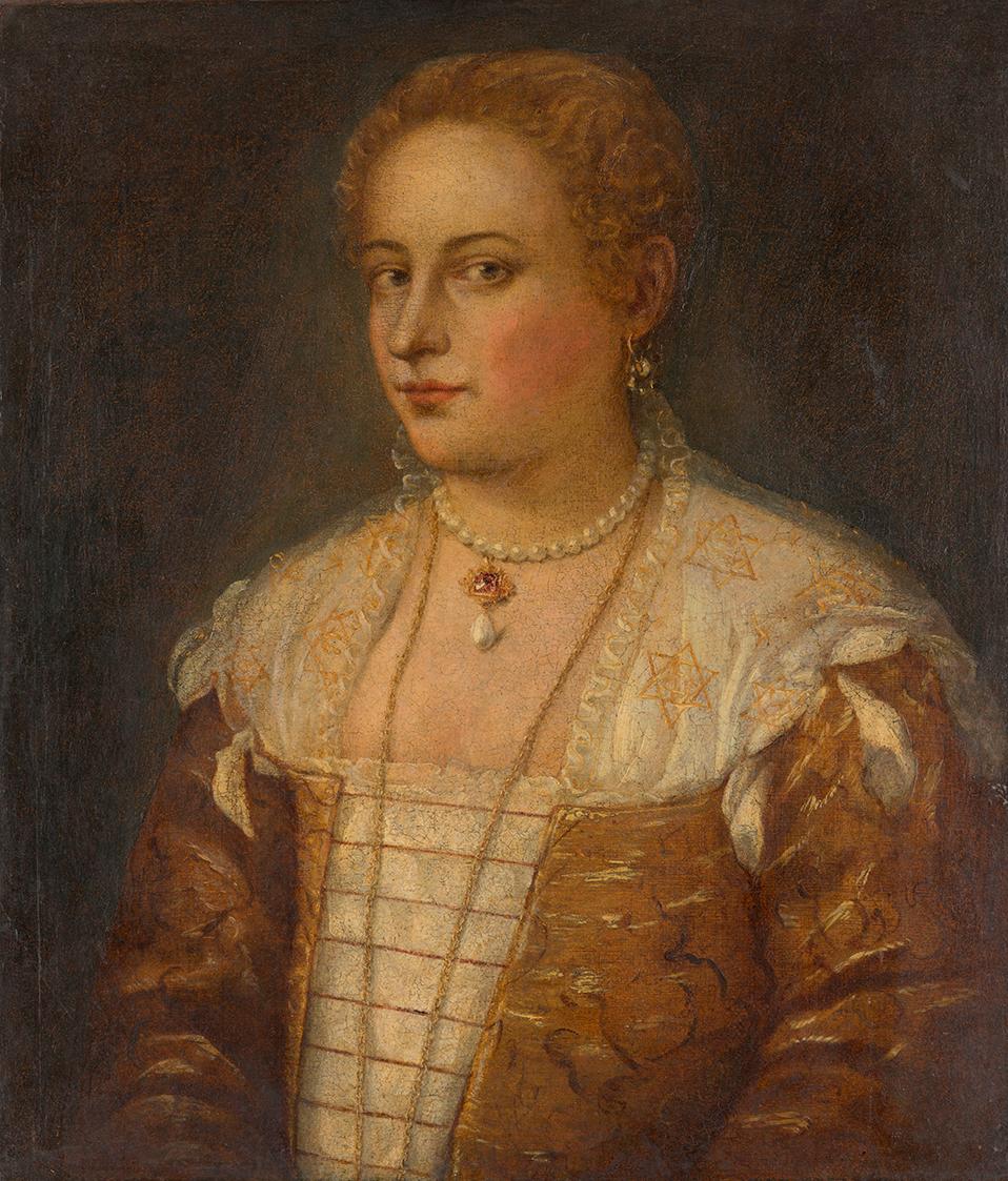 Bildnis einer Dame, 1550/1600, Öl auf Leinwand, ungerahmt: 65 × 56 cm, Belvedere, Wien, Inv.-Nr…