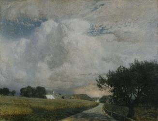 Thomas Leitner, Wetterleuchten, 1908, Öl auf Leinwand, 100,5 x 130,5 cm, Belvedere, Wien, Inv.-…