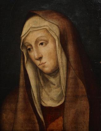 Madonna, 1600/1650, Öl auf Holz, 29 × 23 cm, Belvedere, Wien, Inv.-Nr. SLM 45