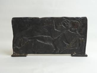 Fritz Wotruba, Kleines Relief, 1951/1953, Bronze, 14,5 × 29,5 × 1 cm, Belvedere, Wien, Inv.-Nr.…