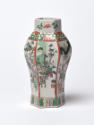 Japanische Vase, undatiert, Porzellan, H: 27,5 × 15 × 13 cm, Belvedere, Wien, Inv.-Nr. 7393/2