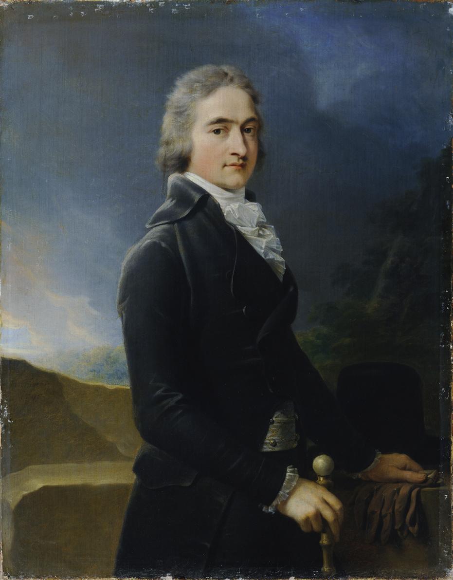 Friedrich Heinrich Füger, Bernhard von Tschoffen (gest. 1802), um 1795, Öl auf Leinwand, 112 x  ...