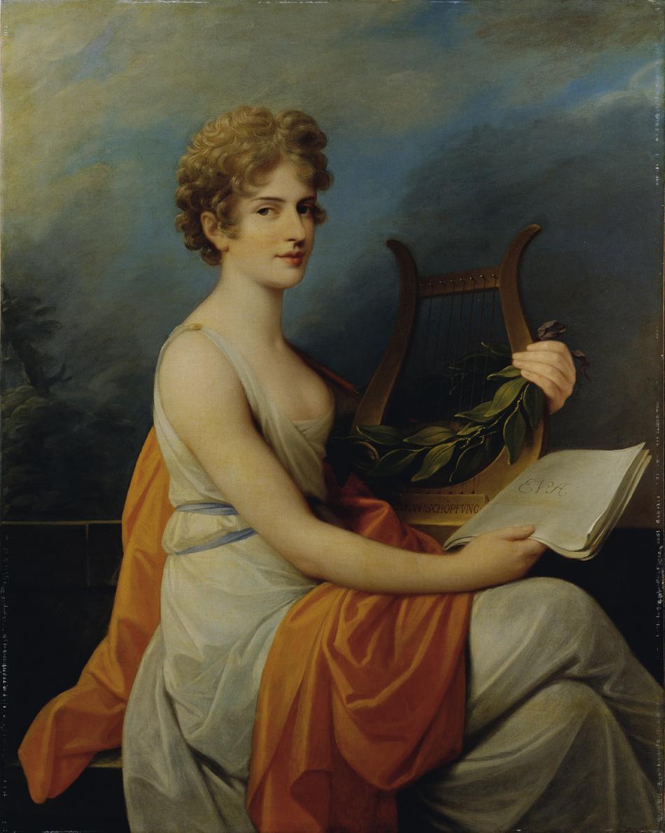 Friedrich Heinrich Füger, Die Hofopernsängerin Theresia Saal als "Eva" in Joseph Haydns "Schöpf…