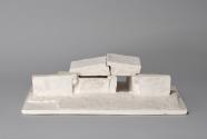 Fritz Wotruba, Modell einer Zelleneinheit, 1967, Gips, 15,5 × 51,5 × 33 cm, Belvedere, Wien, In ...