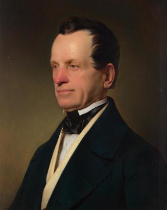 Franz Eybl, Porträt eines Herrn, 1850, Öl auf Holz, 53 × 42,5 cm, 2019 Legat Marie Walther, Wie…