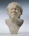 Franz Xaver Messerschmidt, Der Verdrüßliche ("Charakterkopf" Nr. 21), vor 1923, Gipsabguss, H: …