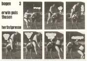 Erwin Puls, bogen 3, erwin puls, thesen, ein blochcomix, herbstpresse, 1976, Druck auf Papier, …