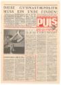 Erwin Puls, PULS – DER KLARE BLICK, DAS WAHRE WORT!, 19.4.1982, Offset-Druck auf Papier, 48,9 ×…