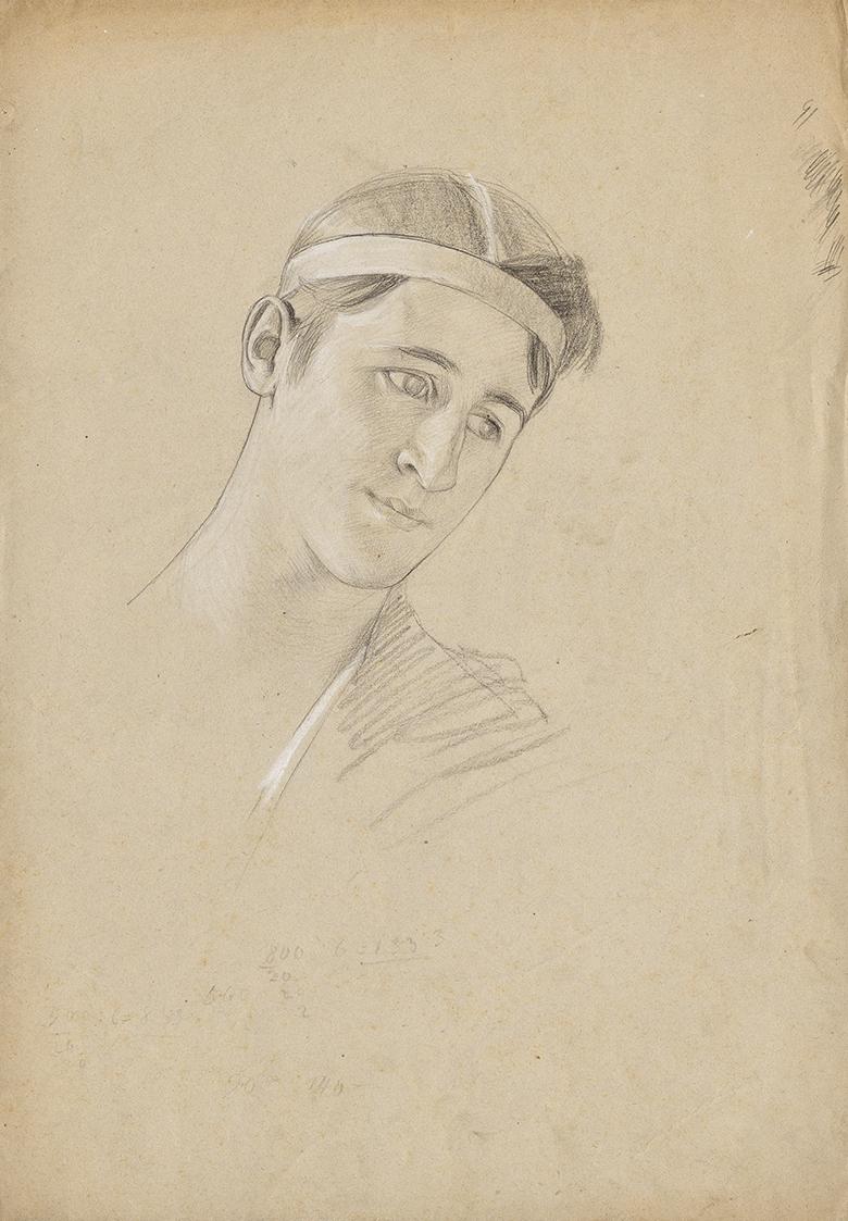 Head Study for Achilles