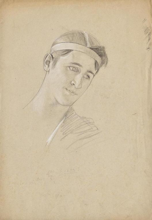 Kopfstudie zu Achilles