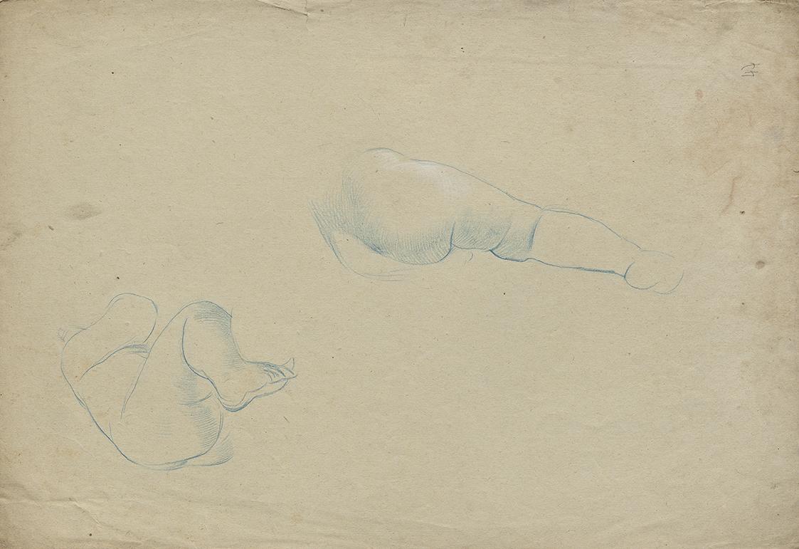 Aktstudien von Kleinkindern