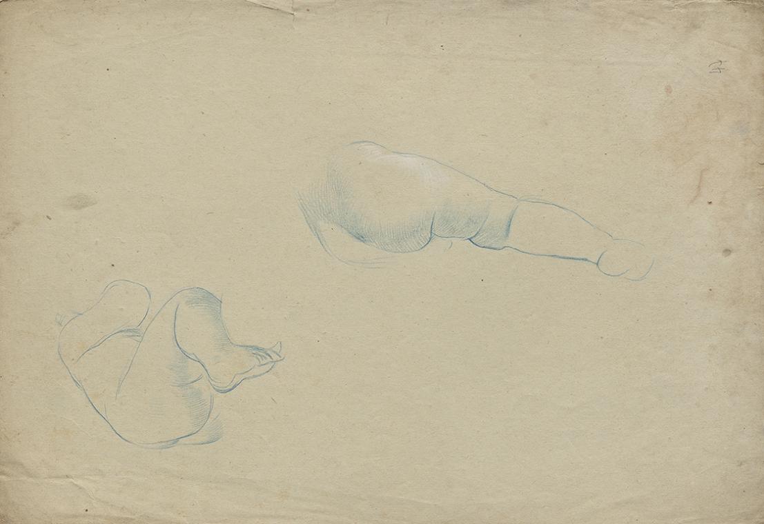 Aktstudien von Kleinkindern