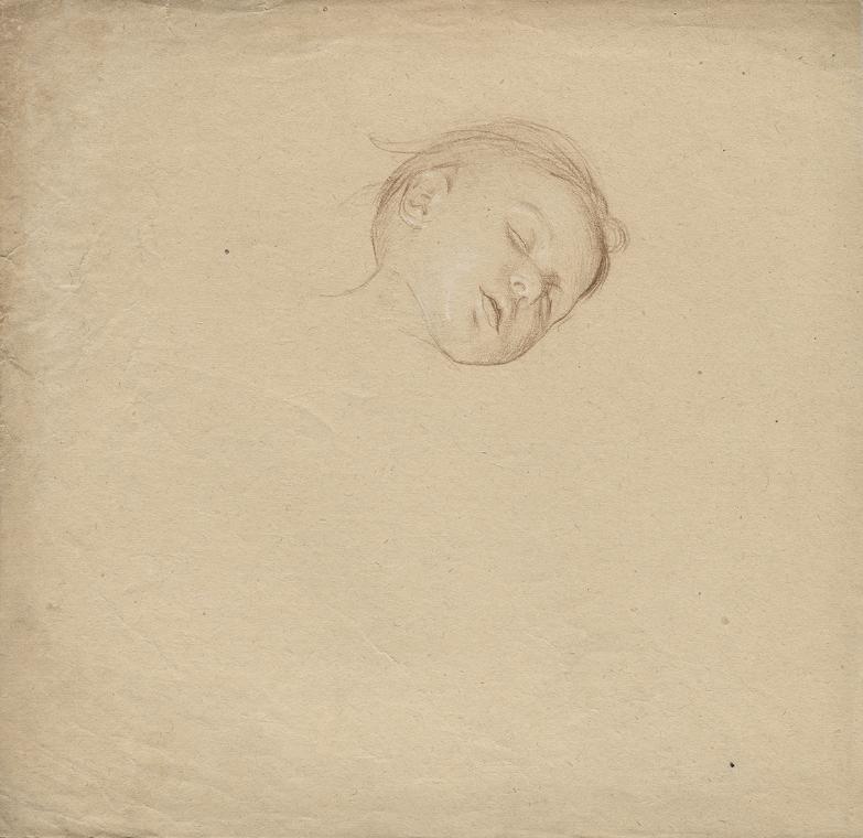 Studie eines Kinderkopfes