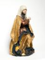 Steirischer Bildschnitzer, Schmerzhafte Muttergottes, um 1520, Lindenholz, barocke Fassung und …