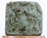 Gustinus Ambrosi, Heilige Familie, 1908, Bronze auf Onyx-Postament, 31 x 34 cm, Belvedere, Wien…