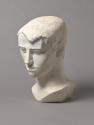 Fritz Wotruba, Kopf eines Jünglings, 1940/41, Gips, 43 × 22 × 31 cm, Belvedere, Wien, Inv.-Nr. …