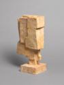 Fritz Wotruba, Kopf, 1962, Gipsguss nach Tonmodell, 46,5 × 15,5 × 25,5 cm, Belvedere, Wien, Inv…