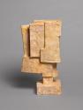 Fritz Wotruba, Kopf, 1962, Gipsguss nach Tonmodell, 46,5 × 15,5 × 25,5 cm, Belvedere, Wien, Inv ...