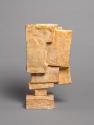 Fritz Wotruba, Kopf, 1962, Gipsguss nach Tonmodell, 46,5 × 15,5 × 25,5 cm, Belvedere, Wien, Inv ...