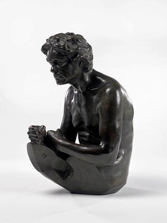 Max Klinger, Beethoven, 1885 (Erstfassung), 1902 (Monumentalfassung), 1907 (Reduktion), Bronze, ...