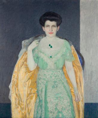 Max Kurzweil, Bildnis Therese Bloch-Bauer, um 1907, Öl auf Leinwand, 119 × 99 cm, 2016 Dauerlei…