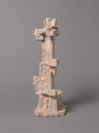 Fritz Wotruba, Figur V, 1965, Gipsguss nach Tonmodell, 48,5 × 18 × 22 cm, Belvedere, Wien, Inv.…
