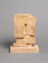 Fritz Wotruba, Kopf, 1962, Gipsguss nach Steinskulptur, 41 × 14,5 × 30,5 cm, Belvedere, Wien, I…
