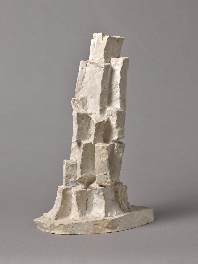 Fritz Wotruba, Stehende Figur, monumental I, Studie für das Richard Wagner-Denkmal in Mainz, 19…