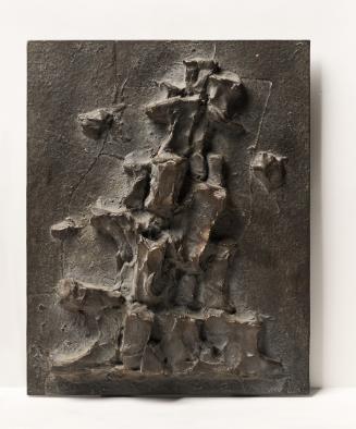 Fritz Wotruba, Relief, 1970, Bronze, 26 × 20,5 × 3,5 cm, Belvedere, Wien, Inv.-Nr. FW 397