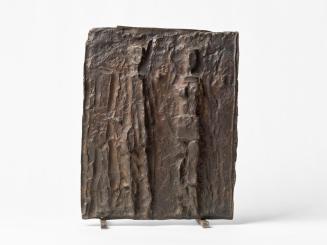 Fritz Wotruba, Relief mit drei Figuren, 1948, Bronze, 33,5 × 27,5 × 3 cm, Belvedere, Wien, Inv. ...