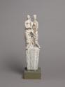 Fritz Wotruba, Doppelfigur II (Orpheus und Eurydike), um 1950, Gipsguss nach Tonmodell, 51 × 13 ...