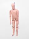 Jakob Lena Knebl, John Boy, 2019, Leder, pulverbeschichteter Stahl, Gurte, 126 × 37 × 24 cm, Be…