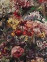 Lovis Corinth, Stillleben mit Chrysanthemen und Amaryllis, 1922, Öl auf Leinwand, 121 × 96 cm, …