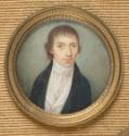 Unbekannter Künstler, Herrenportrait, um 1815, Elfenbein, D: 5,7 cm, Schenkung Sammlung Maurer, ...