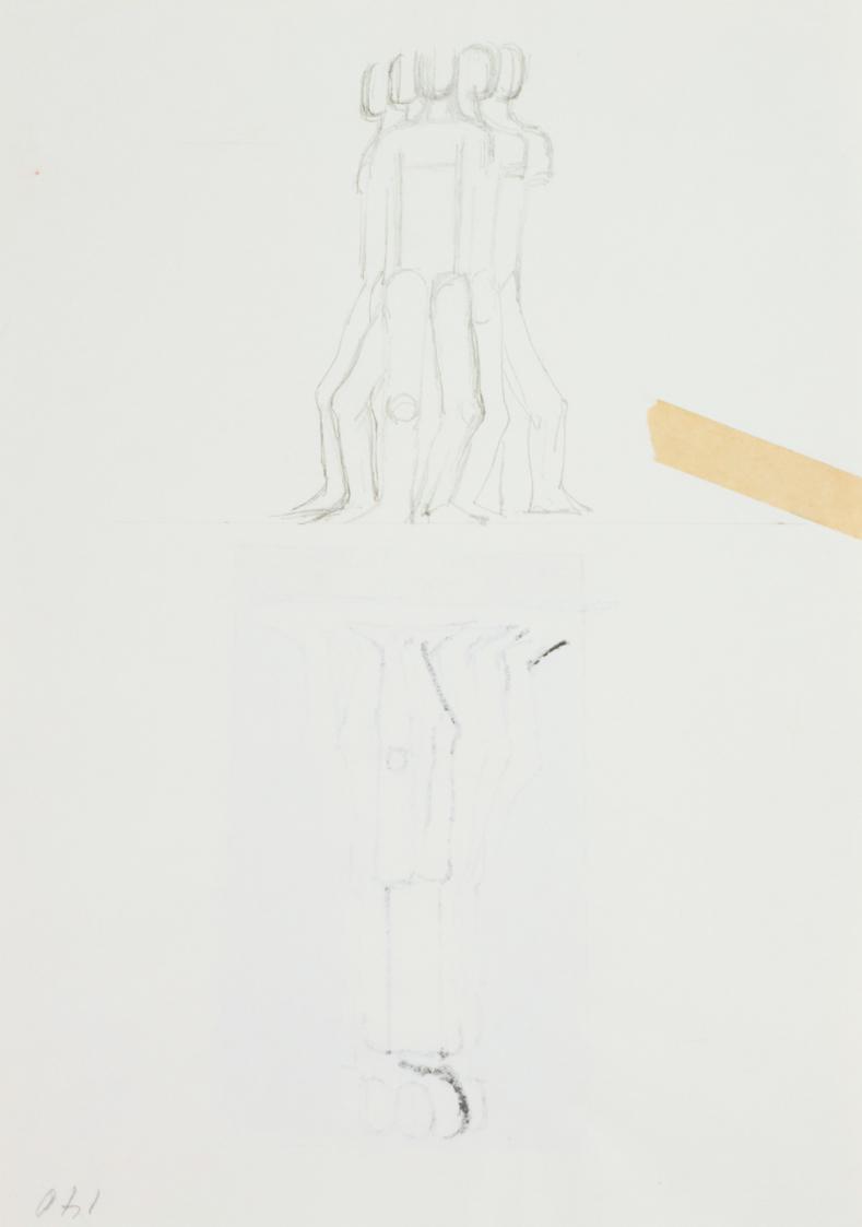 Entwurf für die 1975 edierte Sondermarke "30 Jahre Zweite Republik"